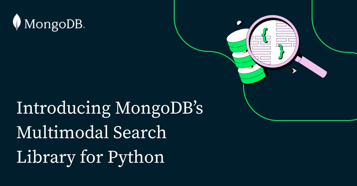 介绍MongoDB的多模态搜索Python库